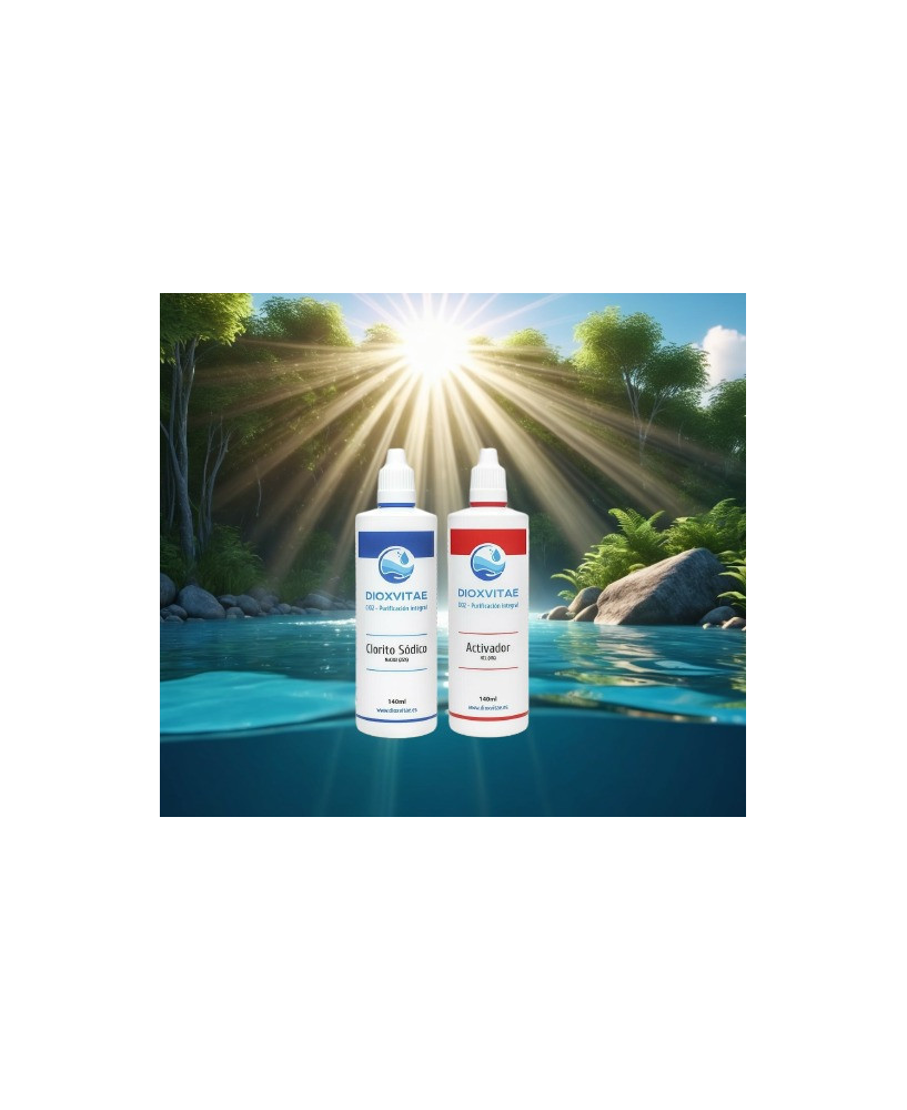 Kit Clorito de Sodio + Activador 140 ml