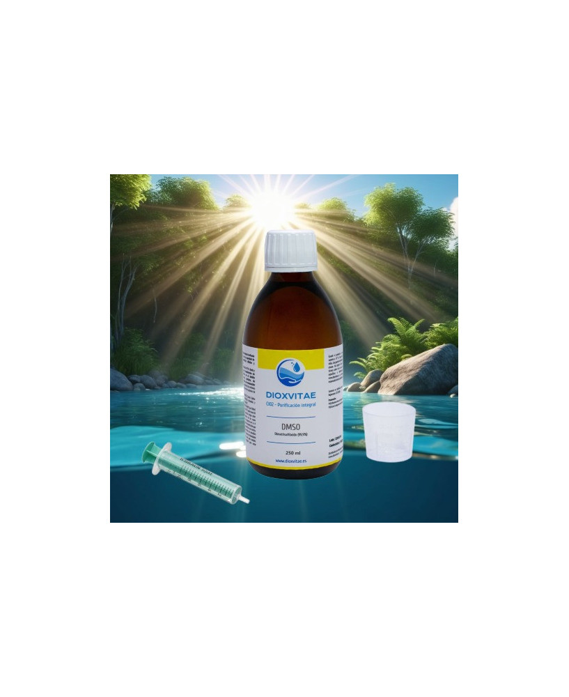 DMSO Dimetilsulfóxido 250 ml (vidrio)