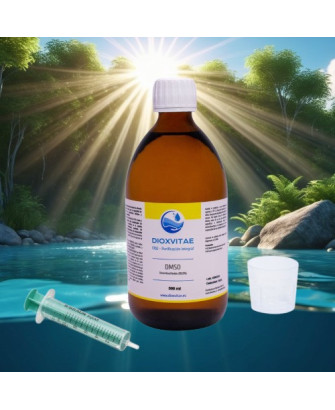DMSO Dimetilsulfóxido 500 ml (vidrio)