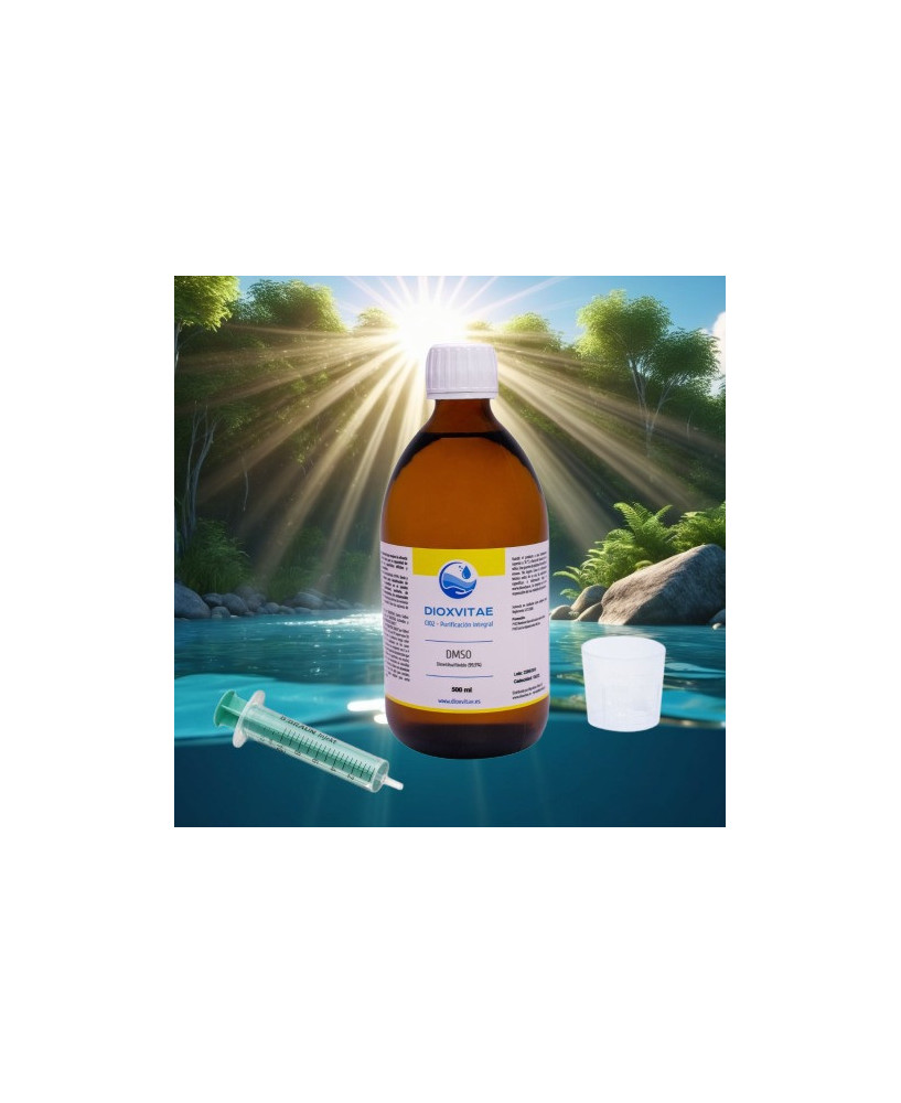 DMSO Dimetilsulfóxido 500 ml (vidrio)