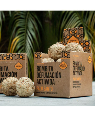 Bombita de defumación Activada Palo Santo x8