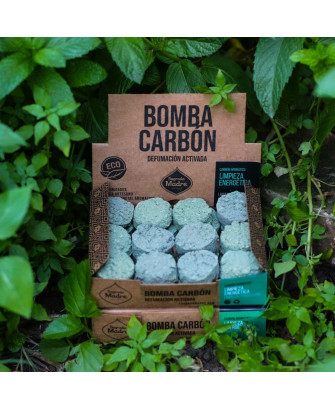 Bomba Carbón de defumación Activada de Limpieza Energética x24