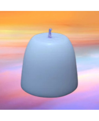 Vela Energética de Lavanda