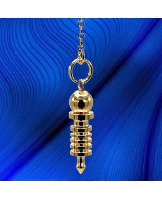 Mini Péndulo Isis, Latón Chapado Oro