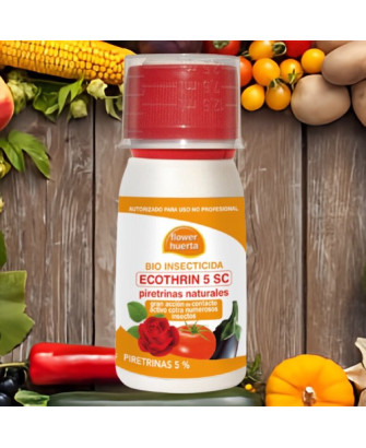 Bionsecticida de amplio espectro Ecothrin 5SC 50cc