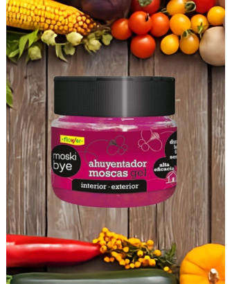 Gel repelente de moscas