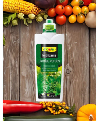 Fertilizante plantas verdes