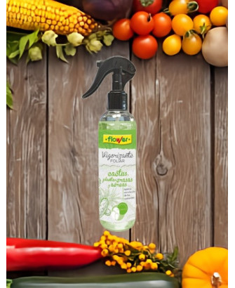 Vigorizante foliar para cactus, crasas y plantas aéreas
