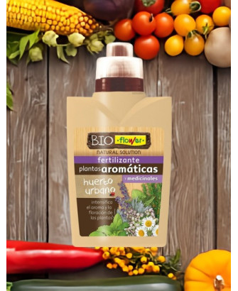 Fertilizante líquido para plantas medicinales y aromáticas