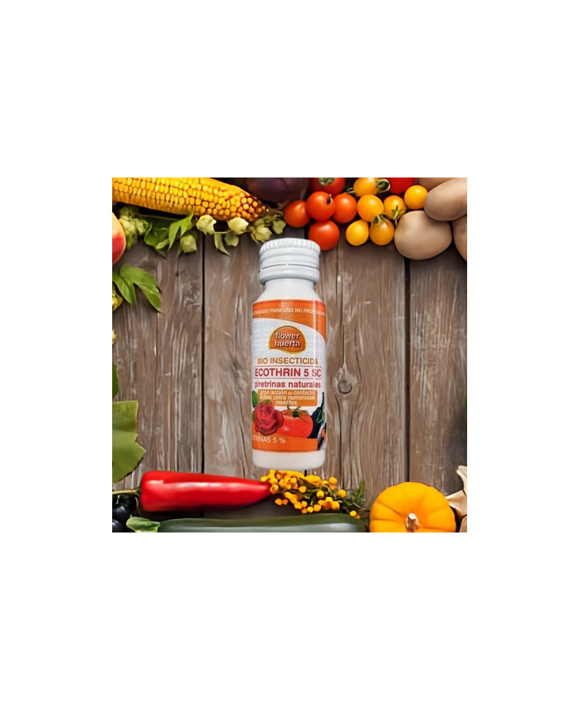 Bionsecticida de amplio espectro Ecothrin 5SC 10ml