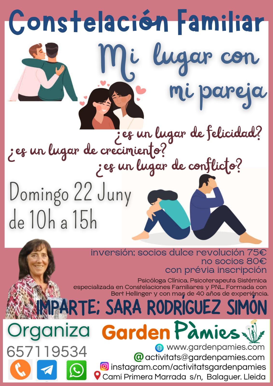 Constelación Familiar: Mi lugar con mi pareja