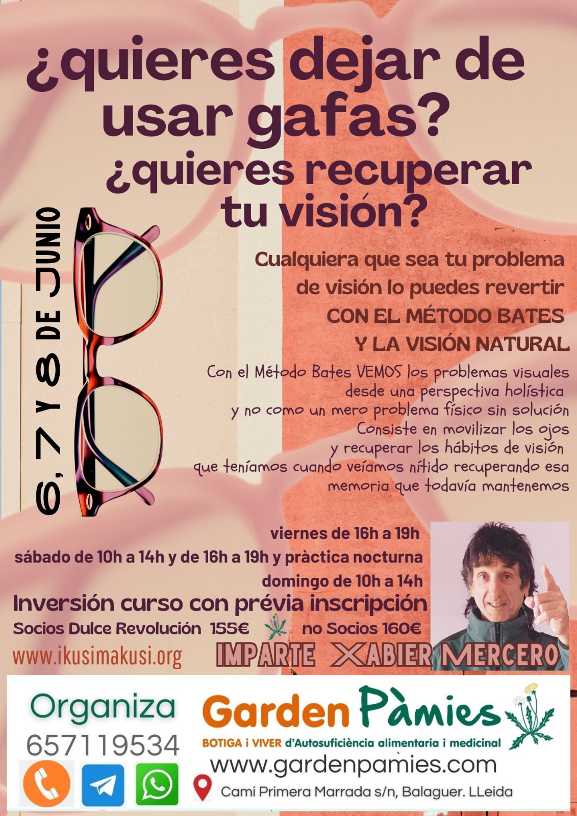 Recupera tu Visión con el Método Bates y la Visión Natural