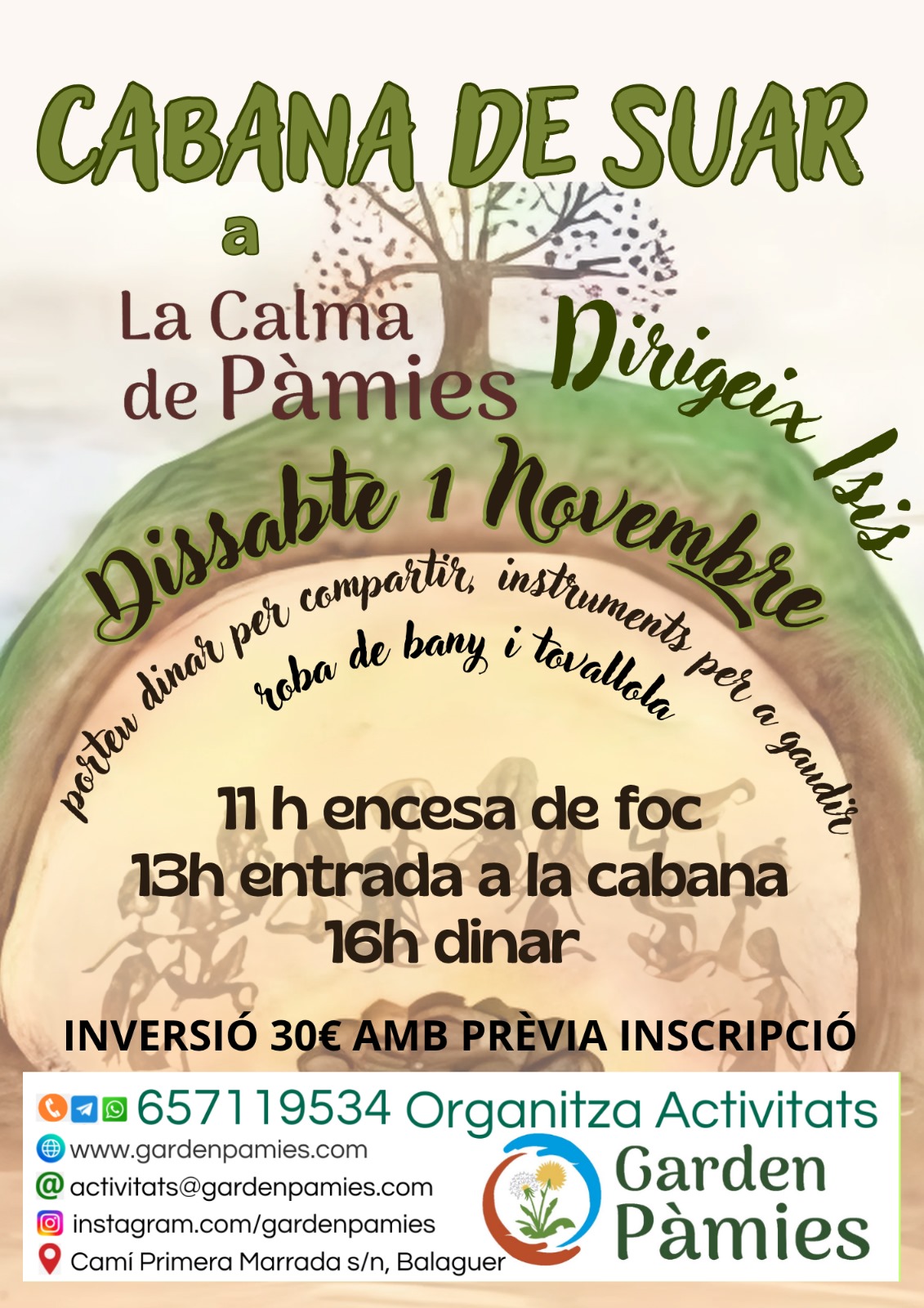 Cabana de Suar "Temazcalli" 1/11/2025