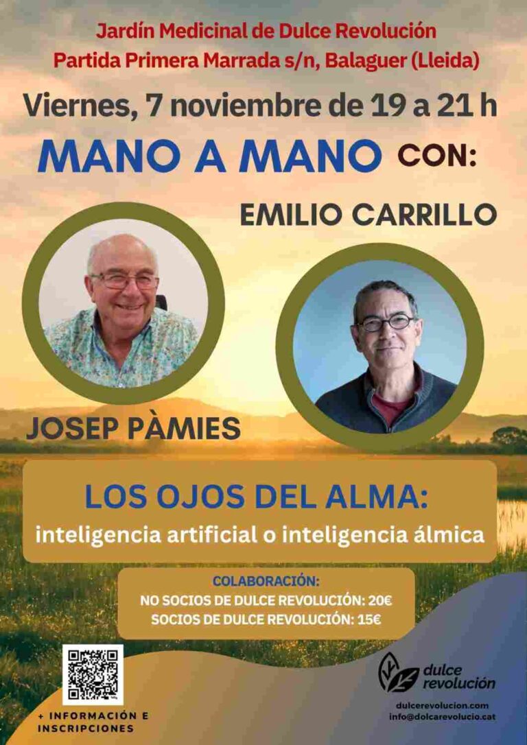 Josep Pàmies dialoga con Emilio Carrillo: Los ojos del alma