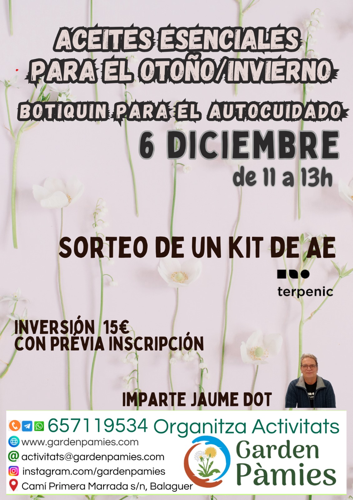 Aceites Esenciales para el Otoño/Invierno, Autocuidado. 6/12/2025