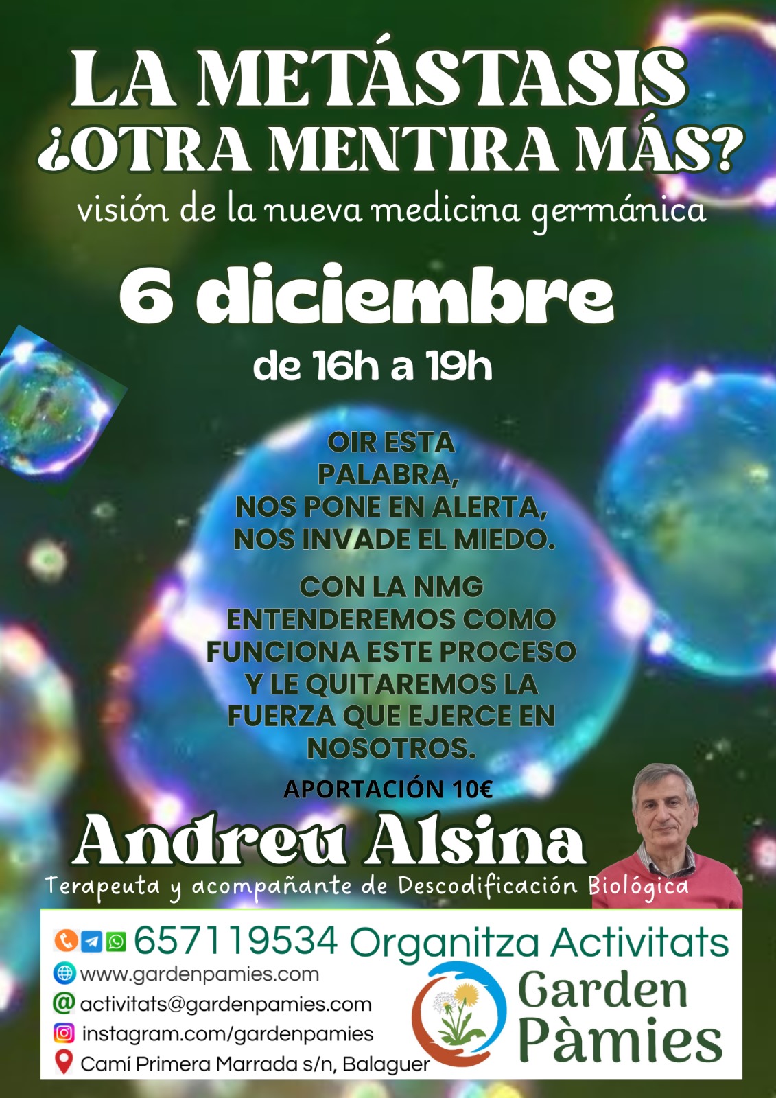 La Metástasis Otra Mentira Más?, 6/12/2025