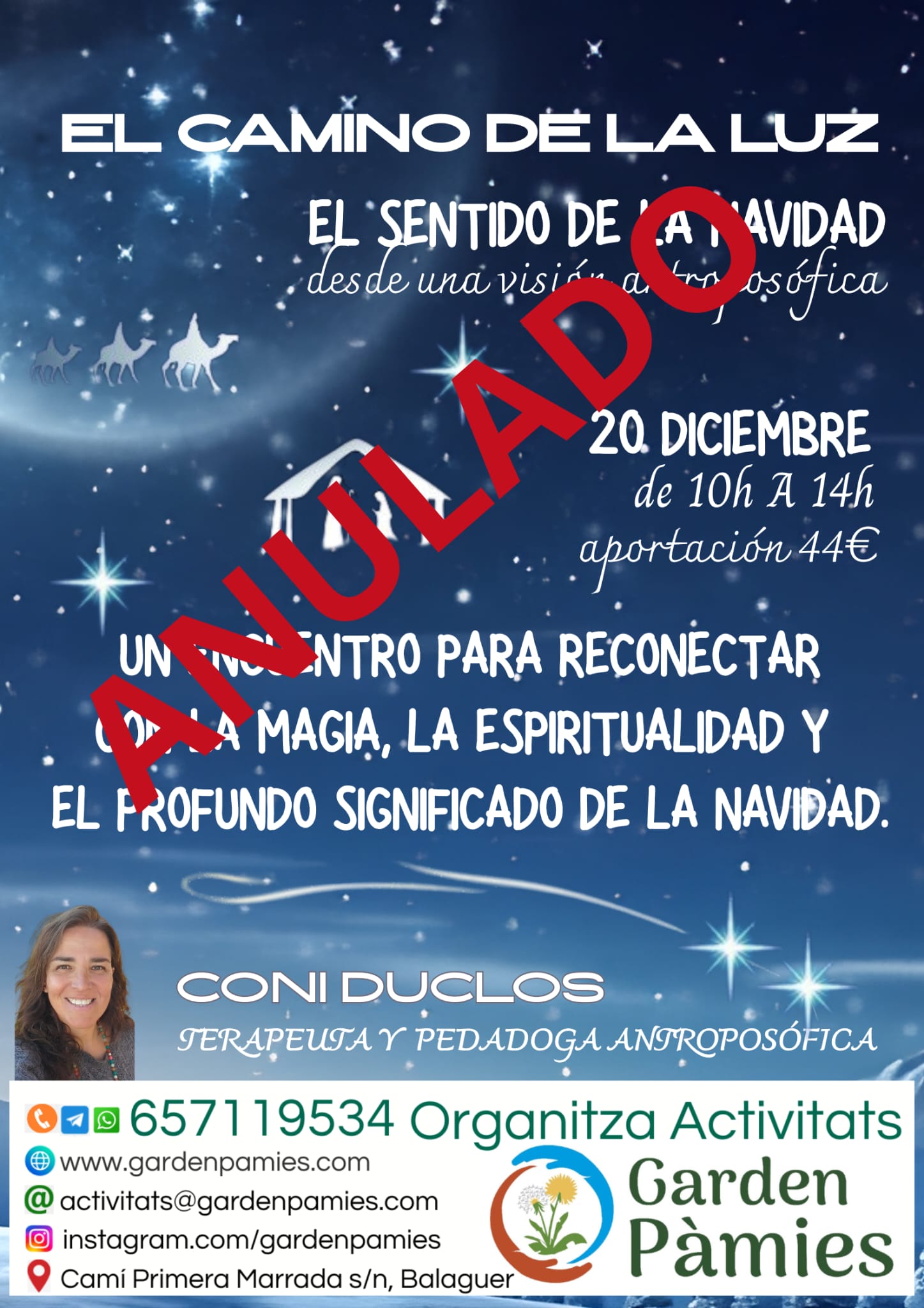 El Camino de la Luz, el Sentido de la Navidad. 20/12/2025