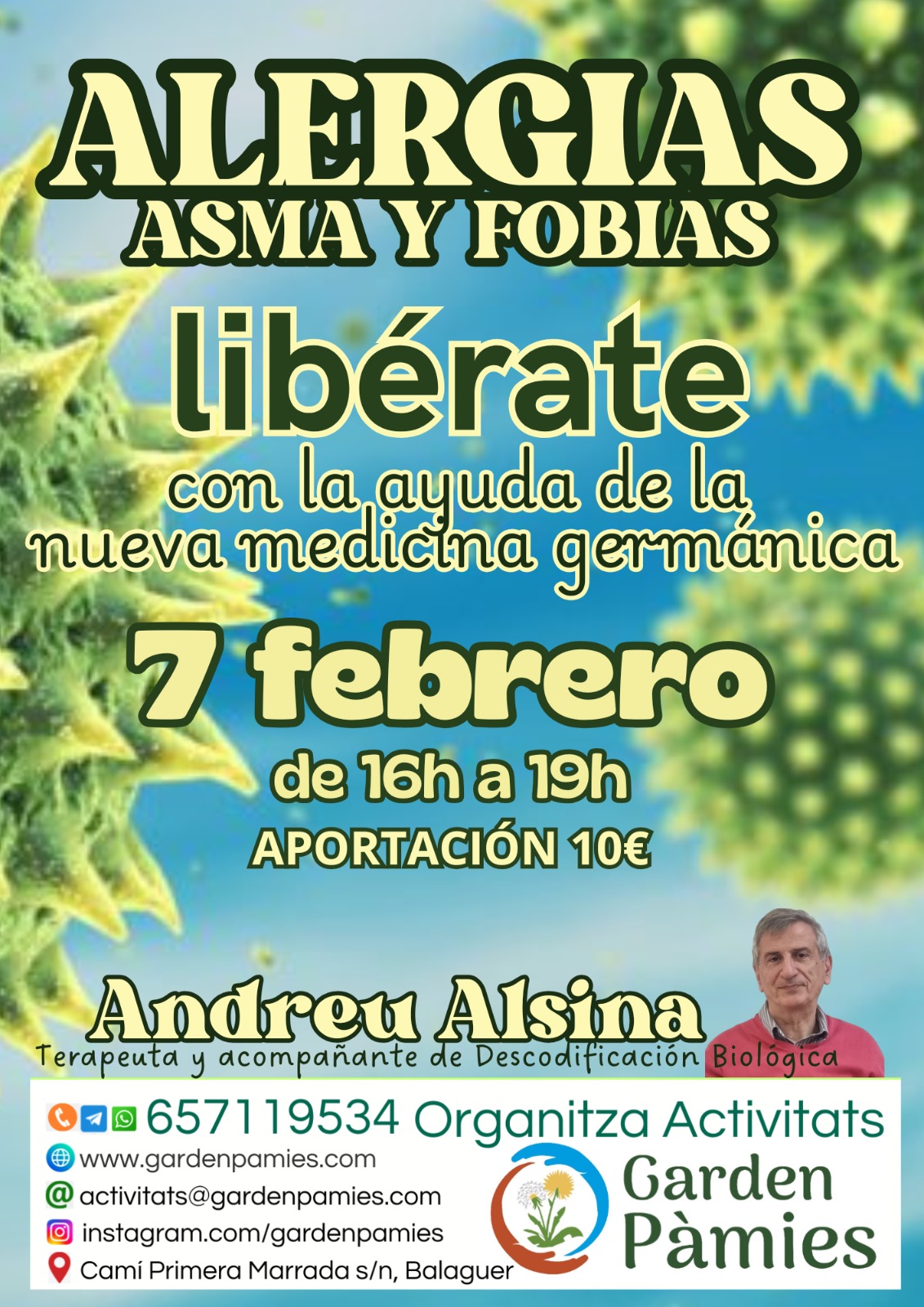 Alergias, Asma y Fobias. 7/02/2026