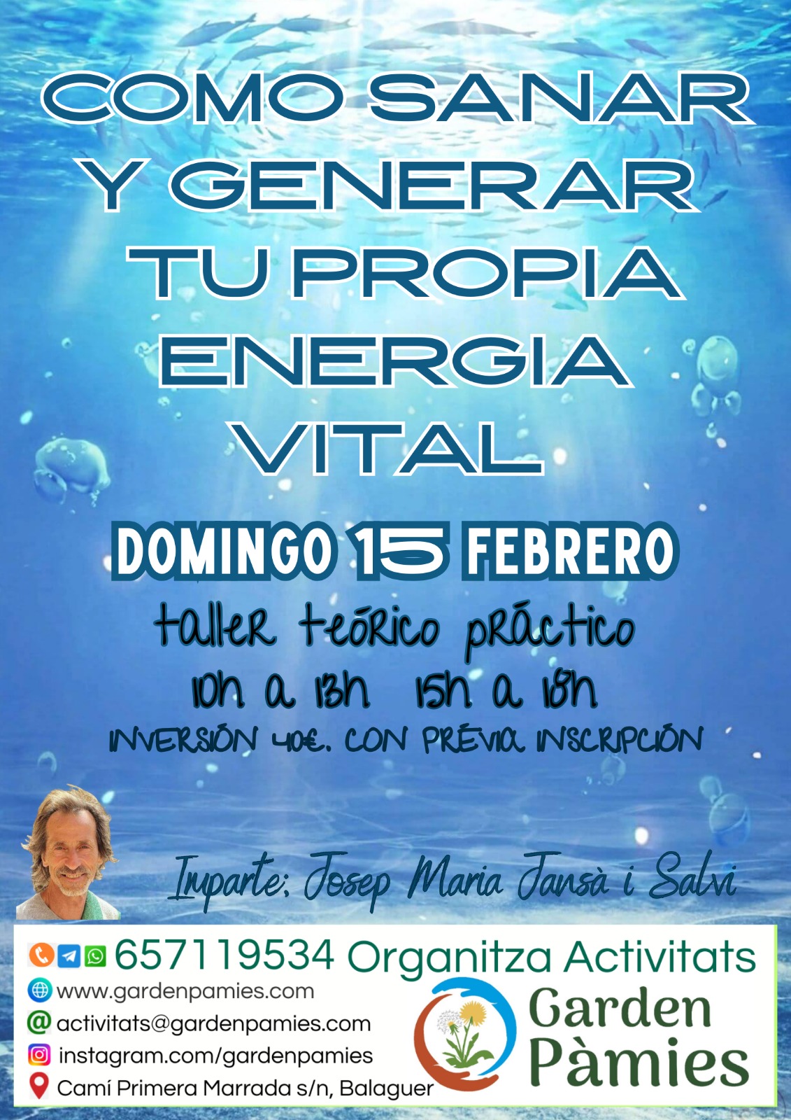 Como Sanar y Generar tu Propia Energia Vital, 15/2/2026