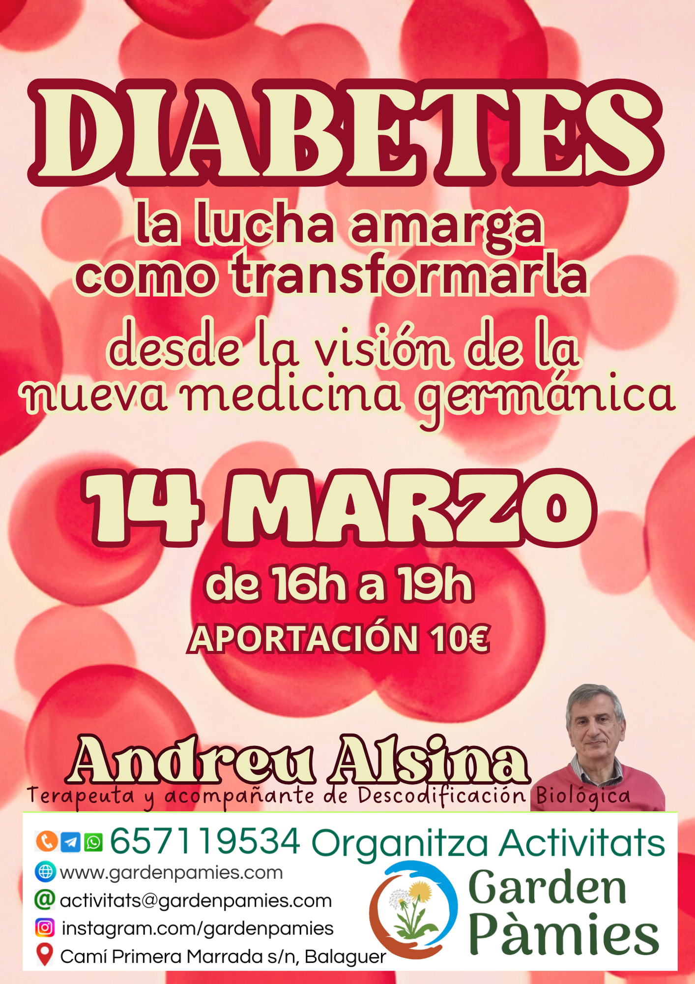 DIABETES "La lucha amarga, como transformarla" desde la visión de la nueva medicina germánica
