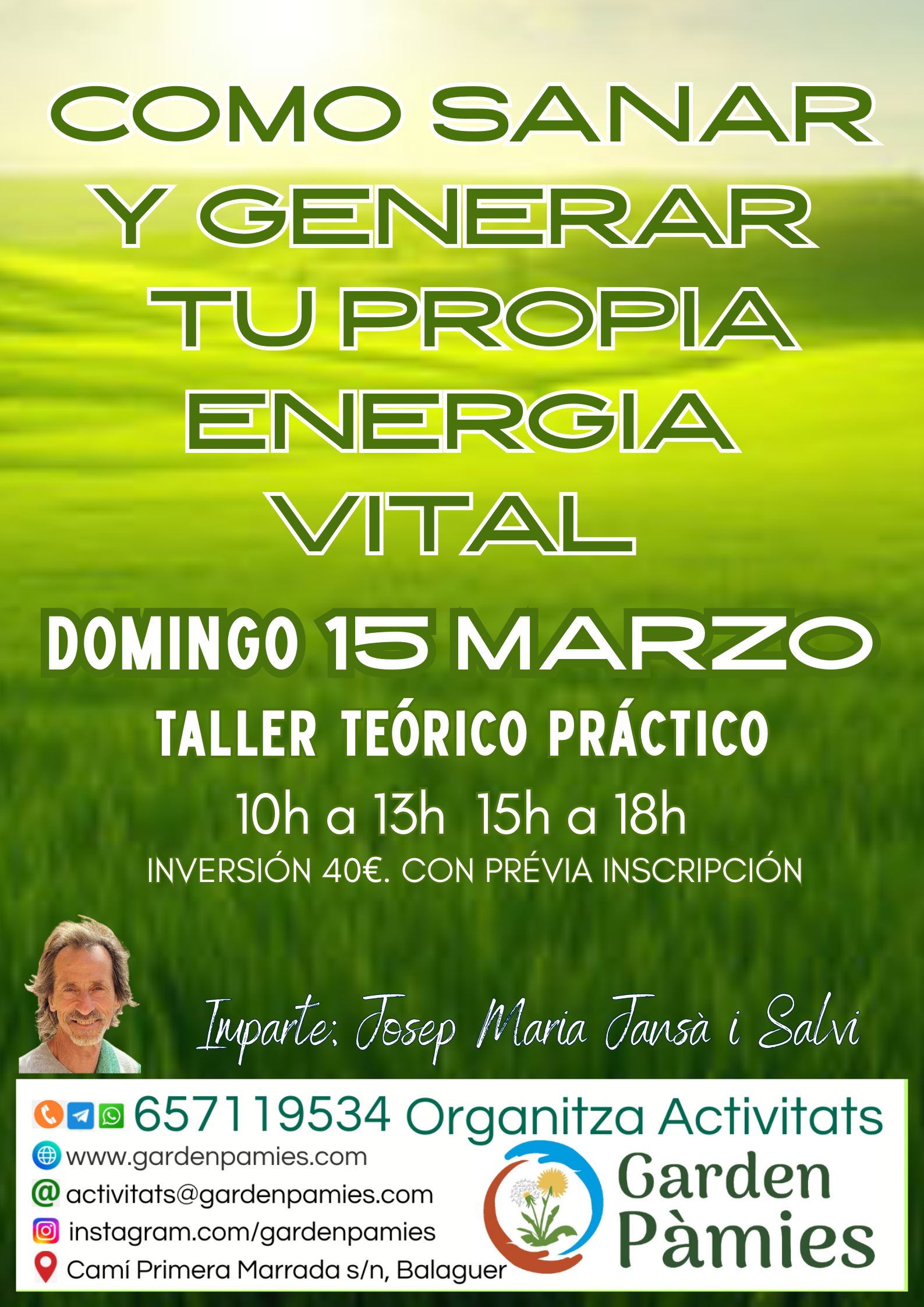 COMO SANAR Y GENERAR TU PROPIA ENERGIA VITAL