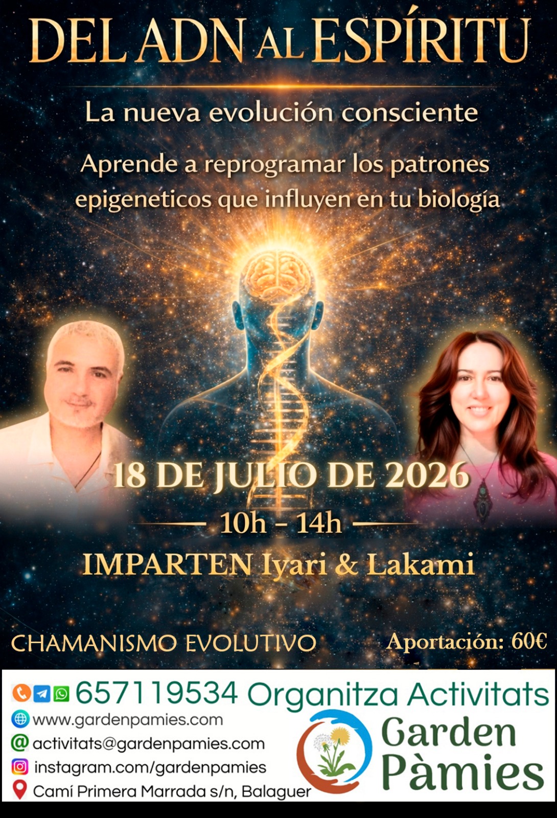 ANULADO!!!!! DEL ADN AL ESPIRITU. La nueva evolución consciente